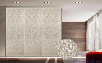 索菲尼斯XH601系列 绣花、皮革与软包移门的艺术融合