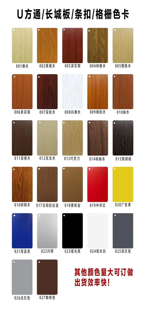 家居装饰吊顶材料全攻略 规格颜色齐全，建议收藏！